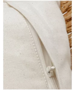 Australian House & Garden Coorabell Raffia & Cotton With Fringe Cushion Natural -Home Decor Shop 832962070 4 720x928