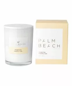 Palm Beach Collection Coconut & Lime 850g Scented Soy Deluxe Candle