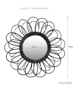 Cooper & Co 55cm Baja Black Willow Wall Mirror 11 Cooper & Co 55cm Baja Black Willow Wall Mirror -Home Decor Shop 835344280 6 720x928