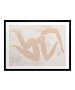 Urban Road Amelie Cut-Out IV Print Black Frame