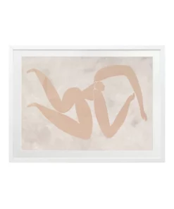 Urban Road Amelie Cut-Out IV Print White Frame