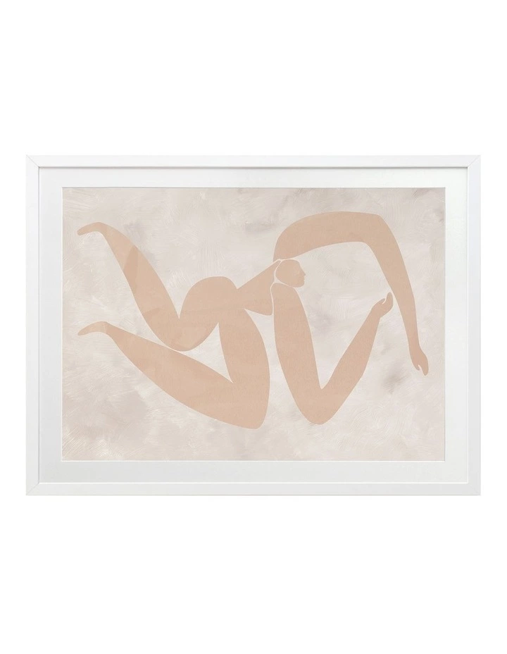 Urban Road Amelie Cut-Out IV Print White Frame 1 Urban Road Amelie Cut-Out IV Print White Frame