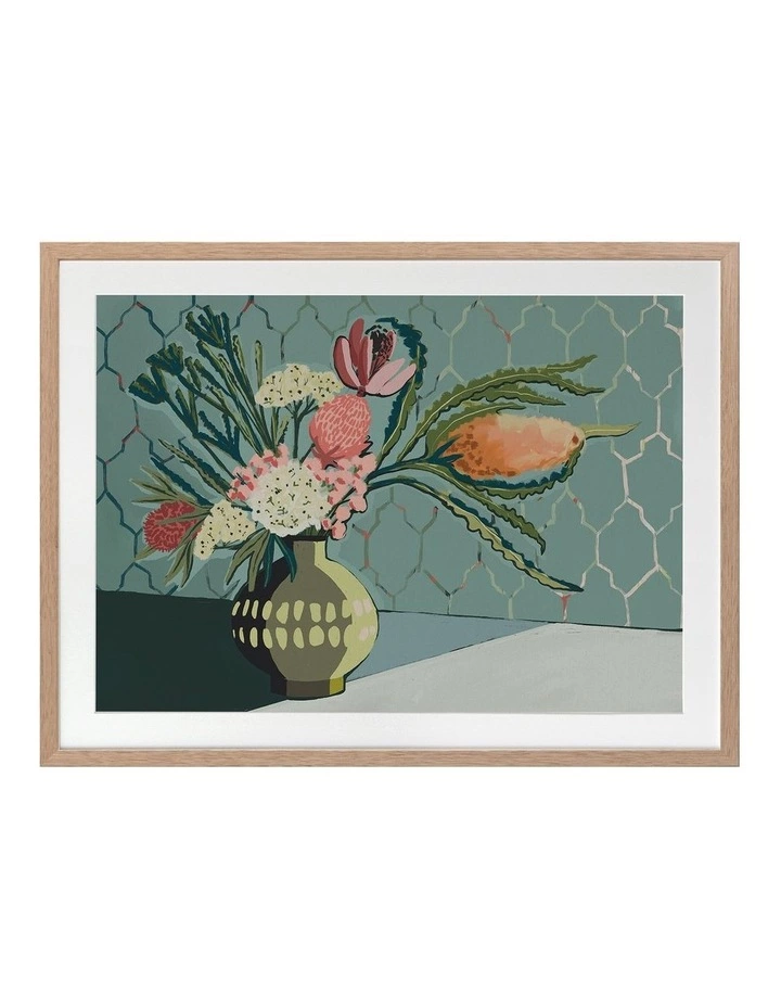 Urban Road Bring Me Flowers Print Oak Frame 1 Urban Road Bring Me Flowers Print Oak Frame
