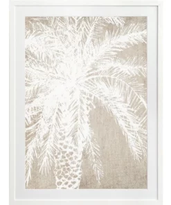 Urban Road Canary Island I Print White Frame