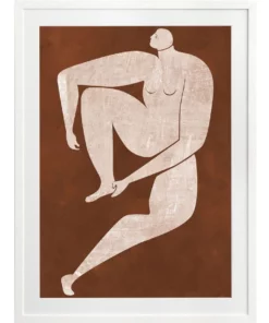 Urban Road Caroline Cut-Out I Print White