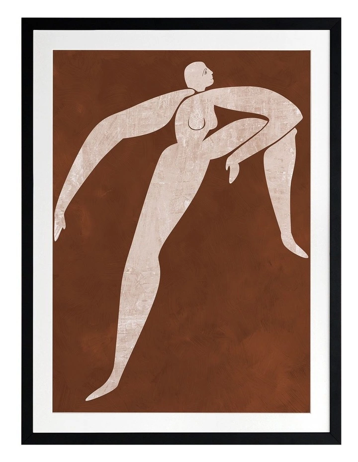 Urban Road Caroline Cut-Out II Print Black Frame 1 Urban Road Caroline Cut-Out II Print Black Frame