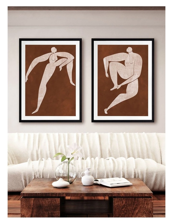 Urban Road Caroline Cut-Out II Print Black Frame 2 Urban Road Caroline Cut-Out II Print Black Frame - Image 2