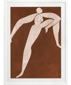 Urban Road Caroline Cut-Out II Print White Frame