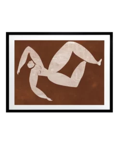 Urban Road Caroline Cut-Out III Print Black Frame