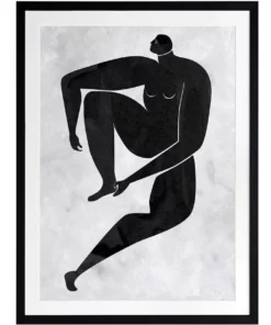 Urban Road Lydia Cut-Out I Print Black Frame