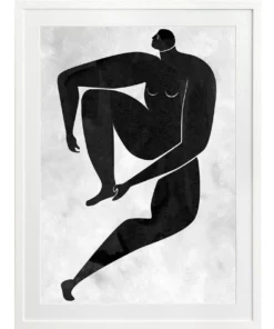 Urban Road Lydia Cut-Out I Print White Frame