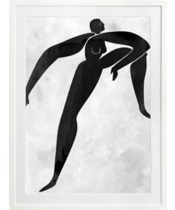 Urban Road Lydia Cut-Out II Print White Frame