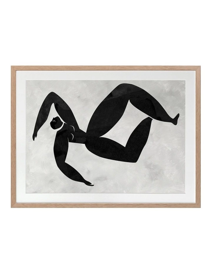 Urban Road Lydia Cut-Out III Print Oak Frame 1 Urban Road Lydia Cut-Out III Print Oak Frame