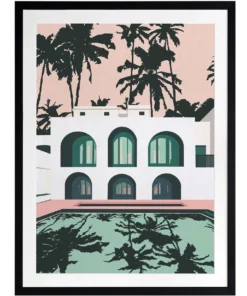 Urban Road Real Housewives Print Black Frame