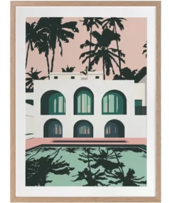 Urban Road Real Housewives Print Oak Frame