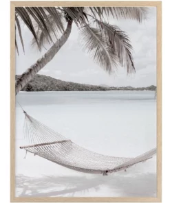 Urban Road Rest Easy Print Oak Frame