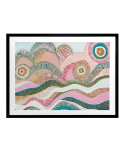 Urban Road Sail Away Print Black Frame