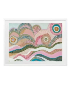 Urban Road Sail Away Print White Frame