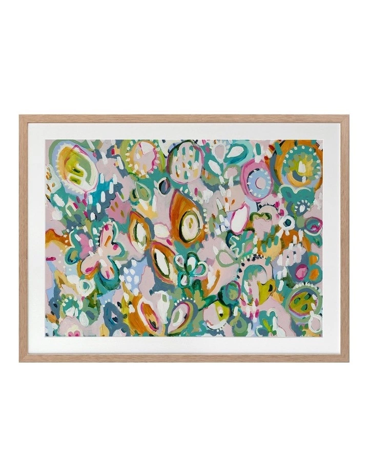 Urban Road Tutti Frutti Print Oak Frame 1 Urban Road Tutti Frutti Print Oak Frame