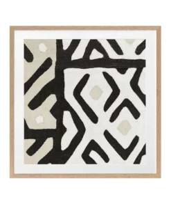 Urban Road Long Island I Print Oak Frame