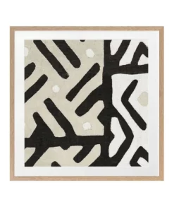 Urban Road Long Island II Print Oak Frame