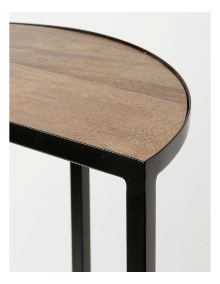 Vue Yasmin Side Table Set of 2 - Black 3 Vue Yasmin Side Table Set of 2 - Black - Image 3