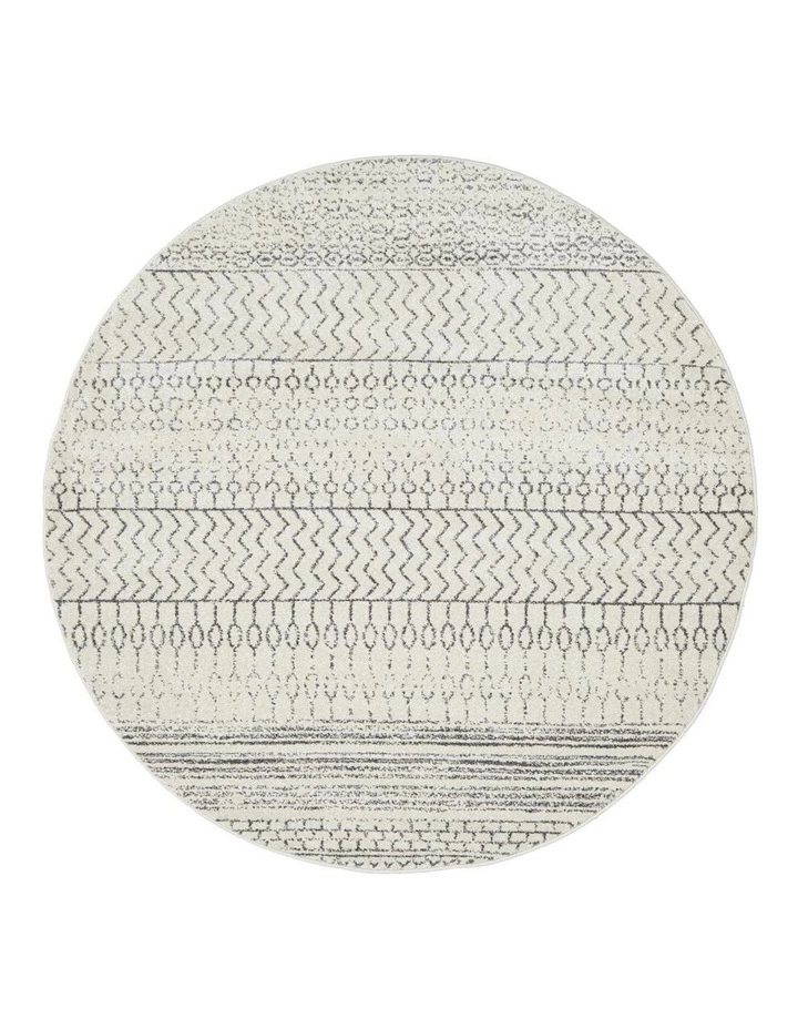 Rug Culture Chrome Harper Silver Round Rug 1 Rug Culture Chrome Harper Silver Round Rug