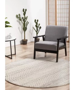 Rug Culture Chrome Harper Silver Round Rug 9 Rug Culture Chrome Harper Silver Round Rug -Home Decor Shop 838362700 3 720x928