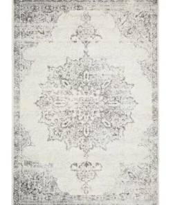 Rug Culture Chrome Rita Silver Rug