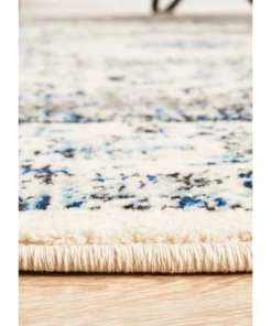Rug Culture Evoke Mist White Transitional Round Rug -Home Decor Shop 838362880 7 720x928