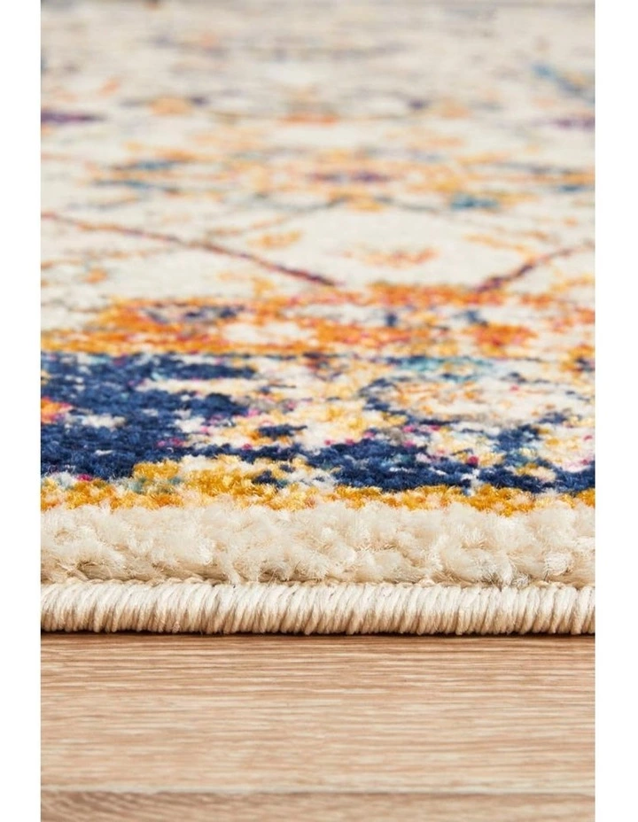 Rug Culture Evoke Peacock Ivory Transitional Rug 7 Rug Culture Evoke Peacock Ivory Transitional Rug - Image 7