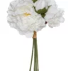 Rogue Peony Bouquet White 20x20x36cm