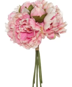 Rogue Peony Bouquet Pink 20x20x36cm