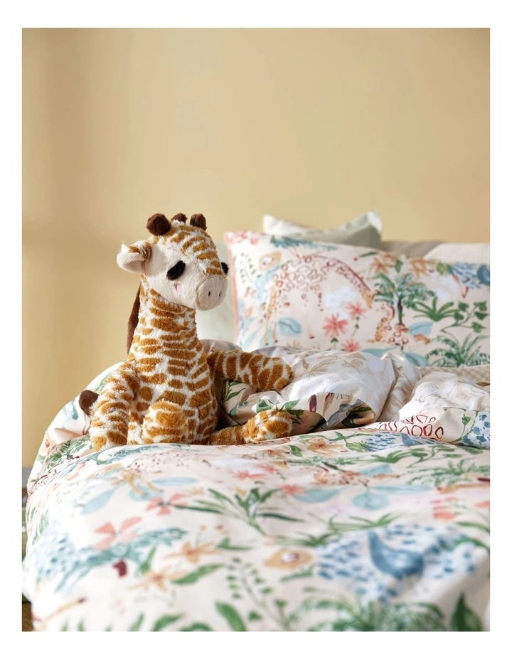 Linen House Kids Georgie Giraffe Cushion Multicolour 2 Linen House Kids Georgie Giraffe Cushion Multicolour - Image 2