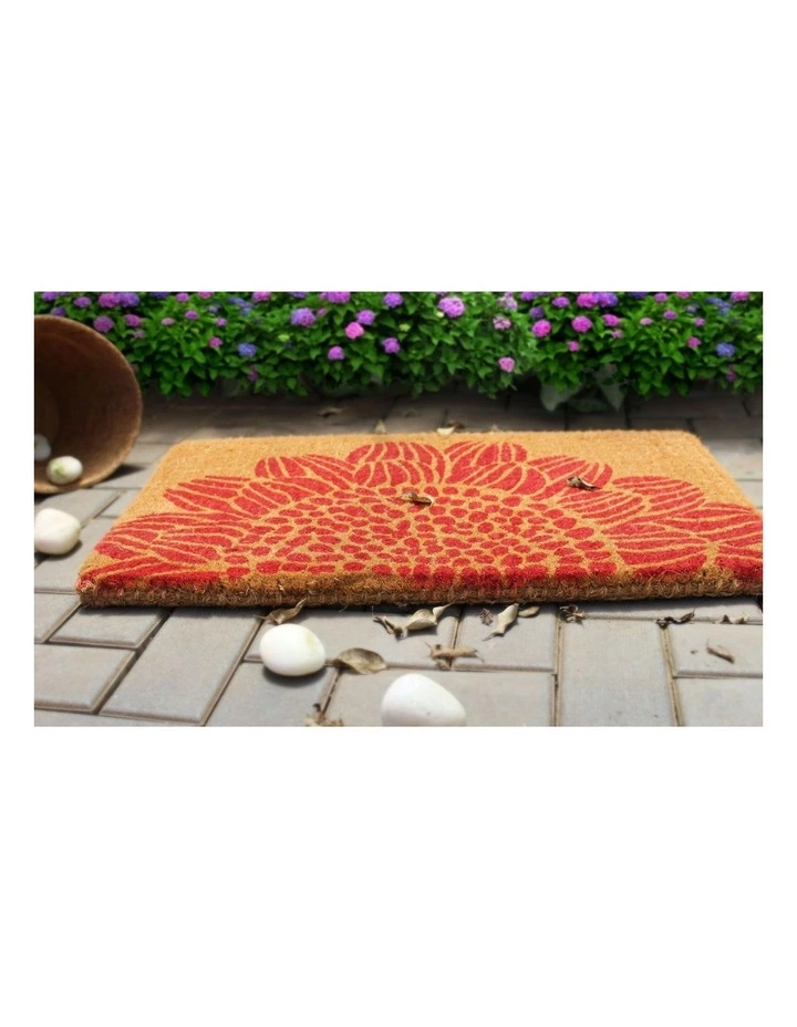 Fab Habitat 45x75cm Blossom Coir Doormat 2 Fab Habitat 45x75cm Blossom Coir Doormat - Image 2