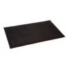 Fab Habitat Ellora Charcoal Striped Polypropylene Doormat, Thin Welcome Entry Mat 90x150 cm