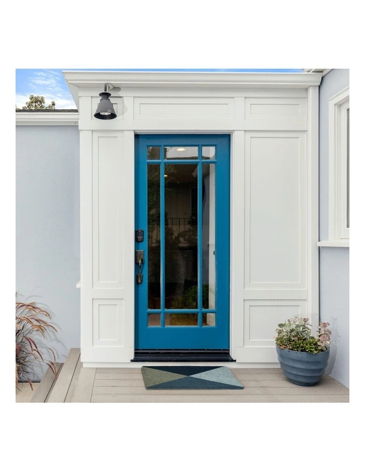 Fab Habitat Blue Flag Coir Doormat 60x90 cm 2 Fab Habitat Blue Flag Coir Doormat 60x90 cm - Image 2