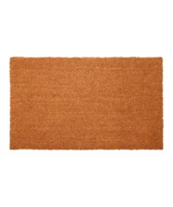 Fab Habitat Nubra Plain Natural PVC Backed Coir Door Mat 75x120 cm -Home Decor Shop 840965230 1 1 720x928