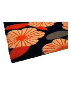 Fab Habitat Floral PVC Backed Coir Doormat 45x120 cm -Home Decor Shop 840965860 4 720x928