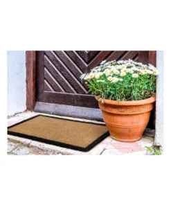 Fab Habitat Four Corners Coir Doormat 75x120 cm