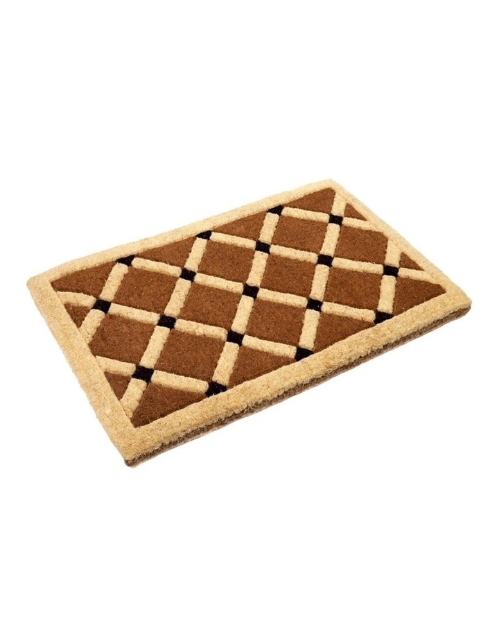 Fab Habitat 45x75cm Mahi Thick Coir Doormat 1 Fab Habitat 45x75cm Mahi Thick Coir Doormat