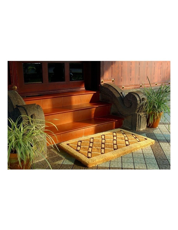 Fab Habitat 45x75cm Mahi Thick Coir Doormat 5 Fab Habitat 45x75cm Mahi Thick Coir Doormat - Image 5