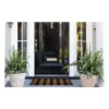 Fab Habitat Diamond PVC Backed Coir Doormat 60x90 cm