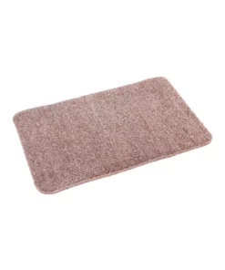 Fab Habitat Non slip mat Polycot Beige 45x120cms