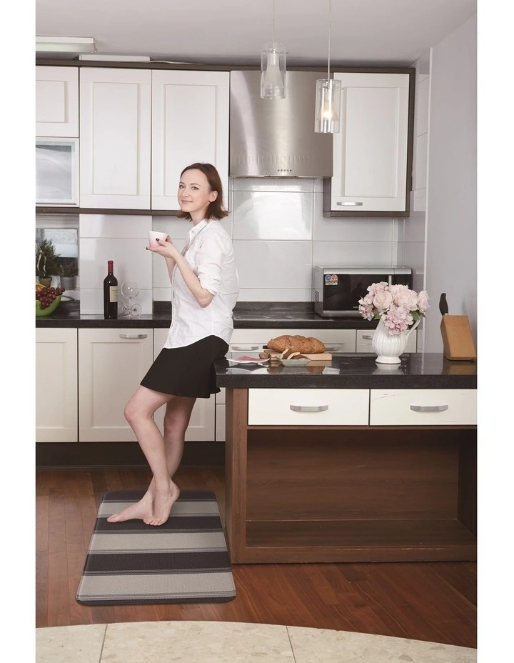 Fab Habitat 120x44cm Stripe Deep Cavern Kitchen Mat 1 Fab Habitat 120x44cm Stripe Deep Cavern Kitchen Mat