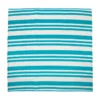 Fab Habitat 180x180cm Cherai Aqua Folded Recycled Plastic Outdoor Rug and Mat