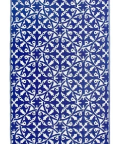 Fab Habitat 150x238cm San Juan Recycled Plastic Outdoor Rug and Mat