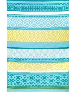 Fab Habitat 180x270 CM Tromso Recycled Plastic Outdoor Rug and Mat