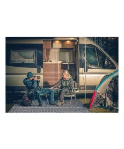 Fab Habitat 180x270cm Kimberley Black and White Recycled Plastic Outdoor Rug and Mat -Home Decor Shop 840979360 6 720x928