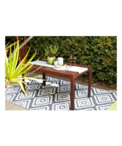 Fab Habitat 150x238cm Valencia Recycled Plastic Outdoor Rug and Mat -Home Decor Shop 840979810 4 720x928